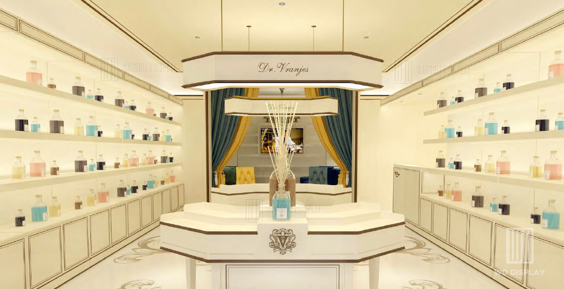 Premium fragrance retail store 3D design-1