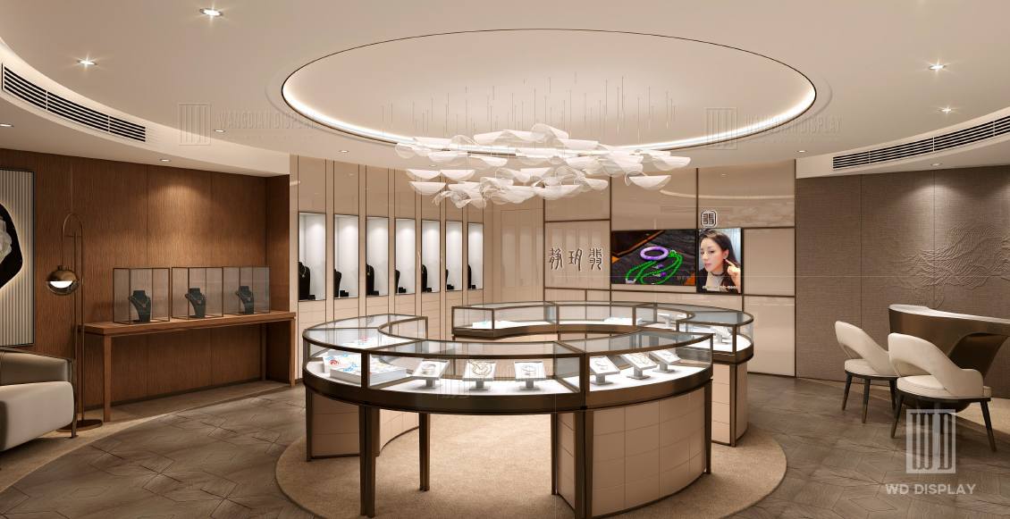 Jade Showroom Design Jewelry Store Design-1