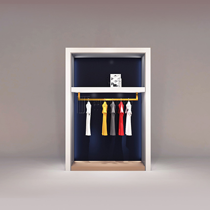 Luxury clothing display cabinet design