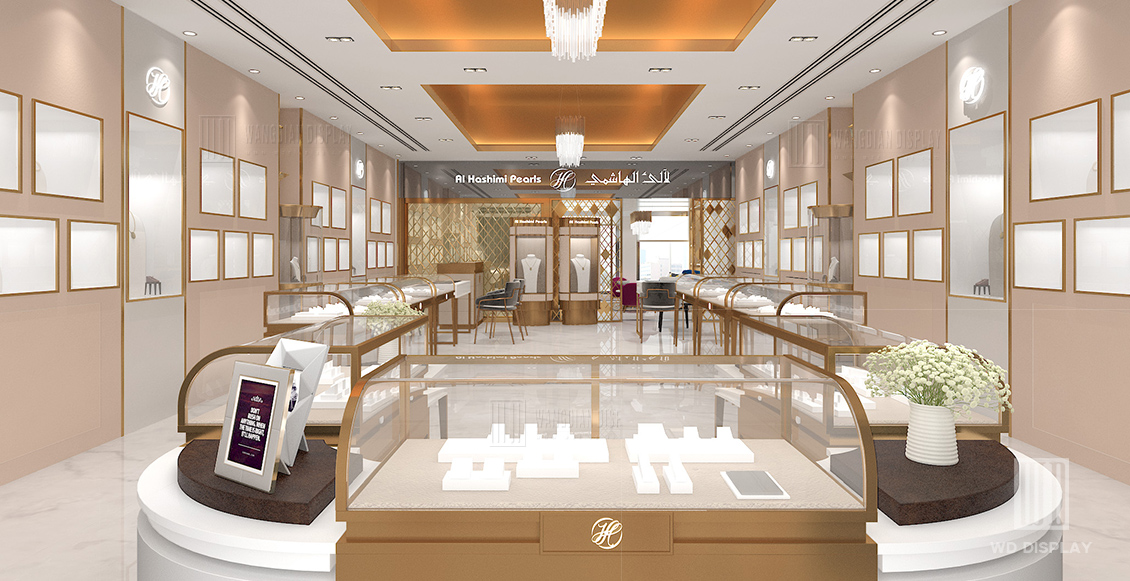 High-end jewelry store design in Bahrain-1