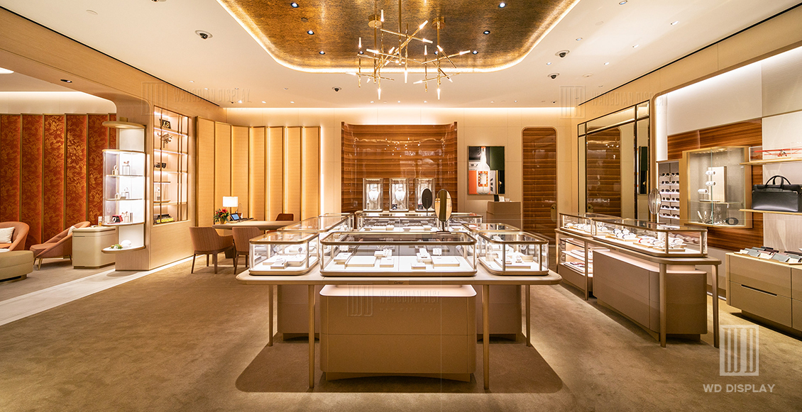 Luxury jewelry store display design-1