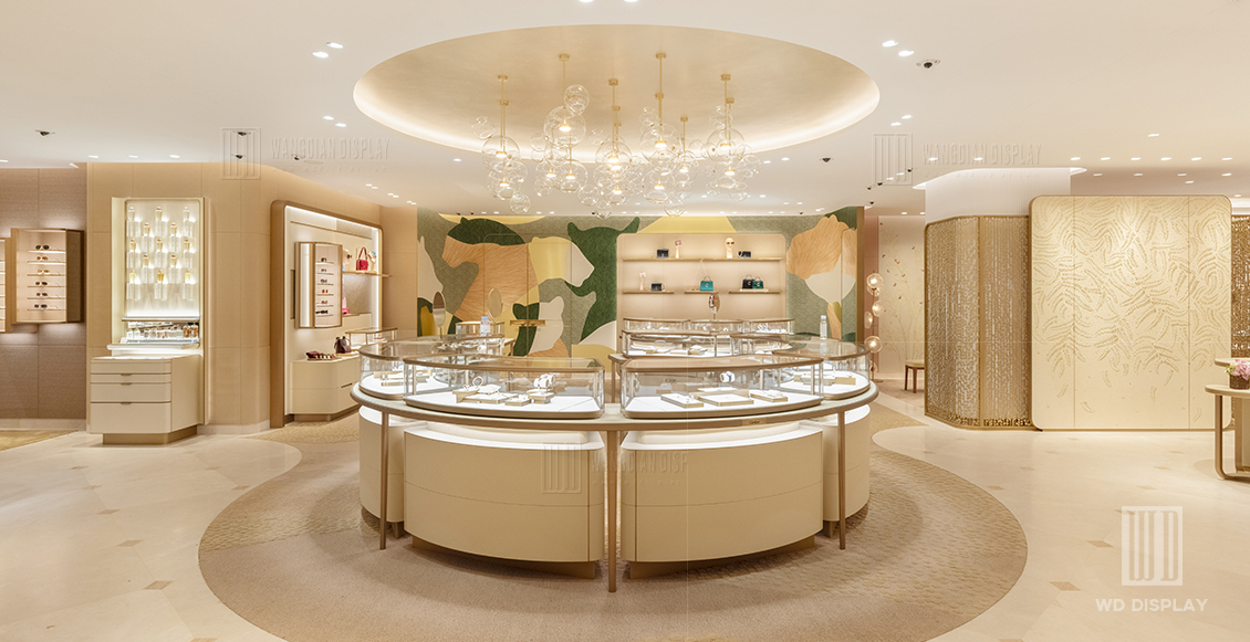 Luxury brand jewelry boutique store display design (2)