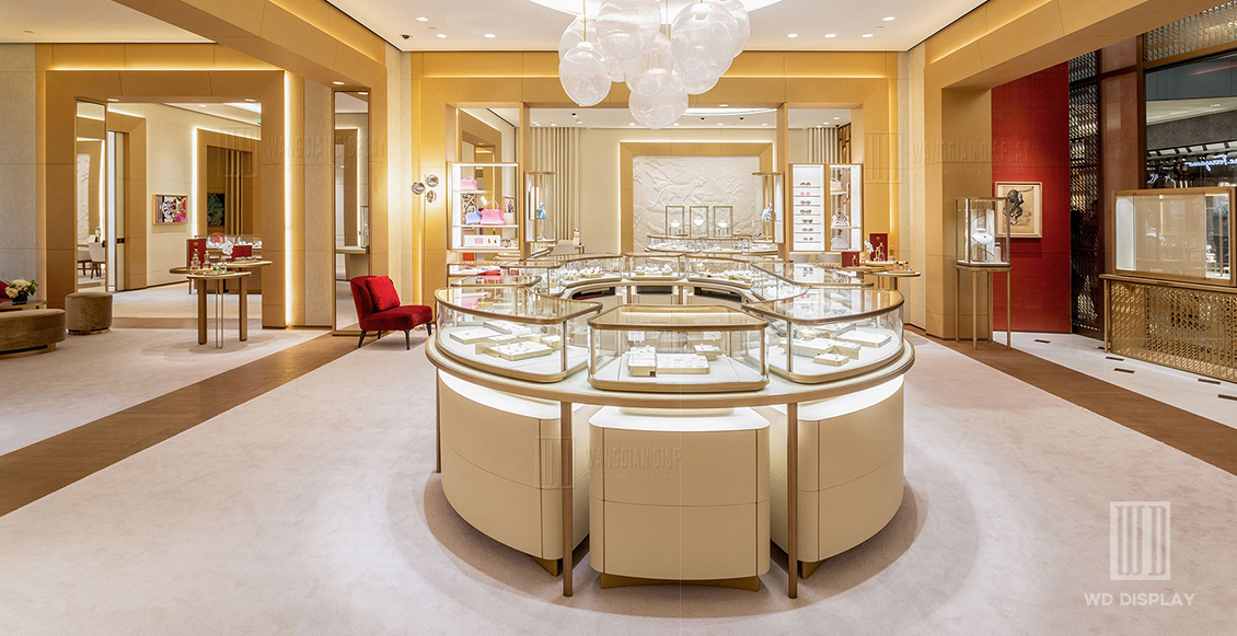 Cartier style jewelry store design-1