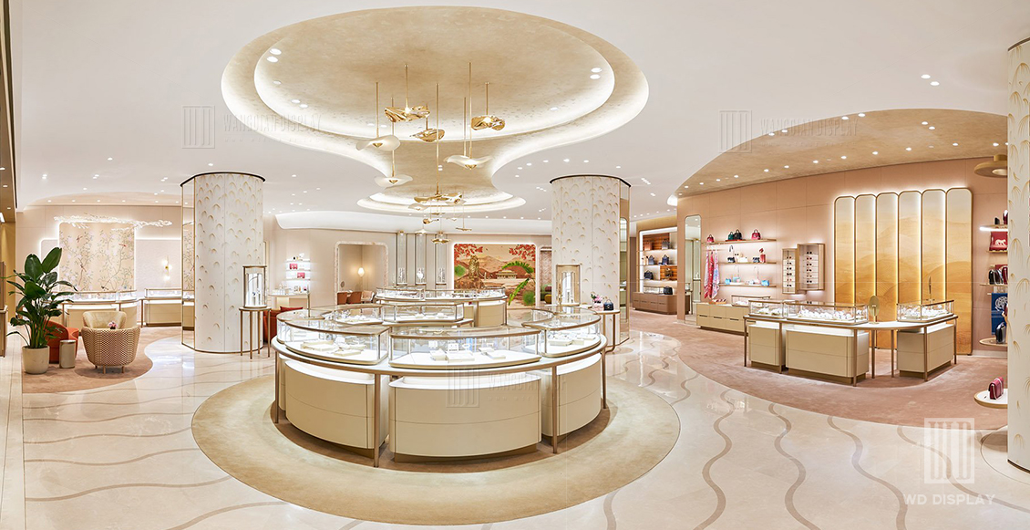 Singapore luxury jewelry brand custom showcase project (2)
