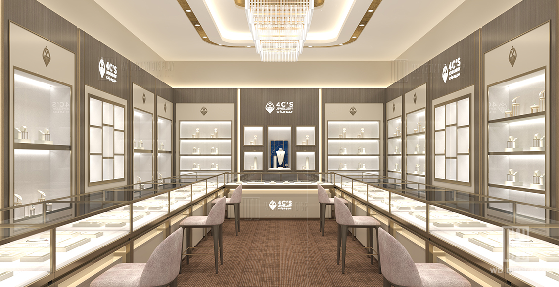 2024 New Jewelry Store Showcase Project in Saudi Arabia (2)