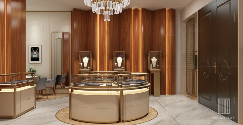 [2024 New] Armenian brand jewelry store showcase project