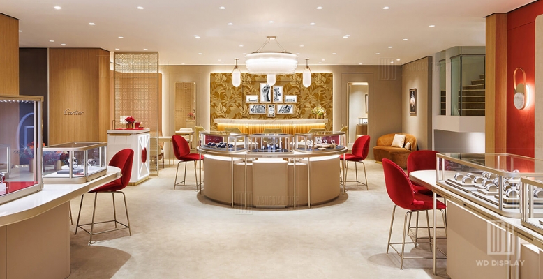 Retail Space Design for Brand Jewelry and Watches