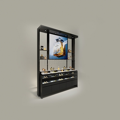 Luxury perfume display shelves display showcase