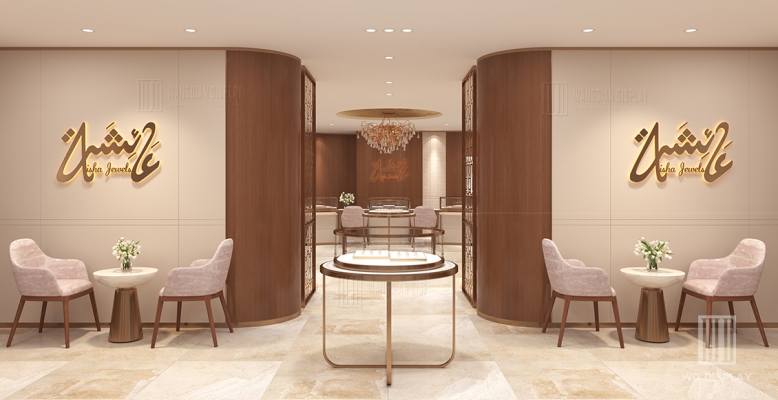 2024 Jewelry Chain Store Design Showcase Project in Kuwait
