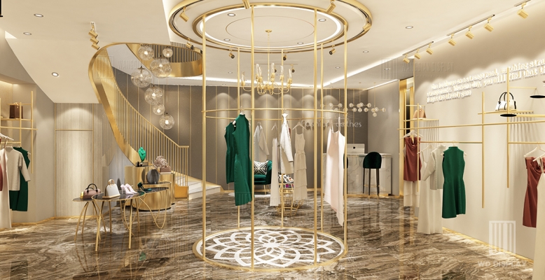 High-end brand fashion store renovation design