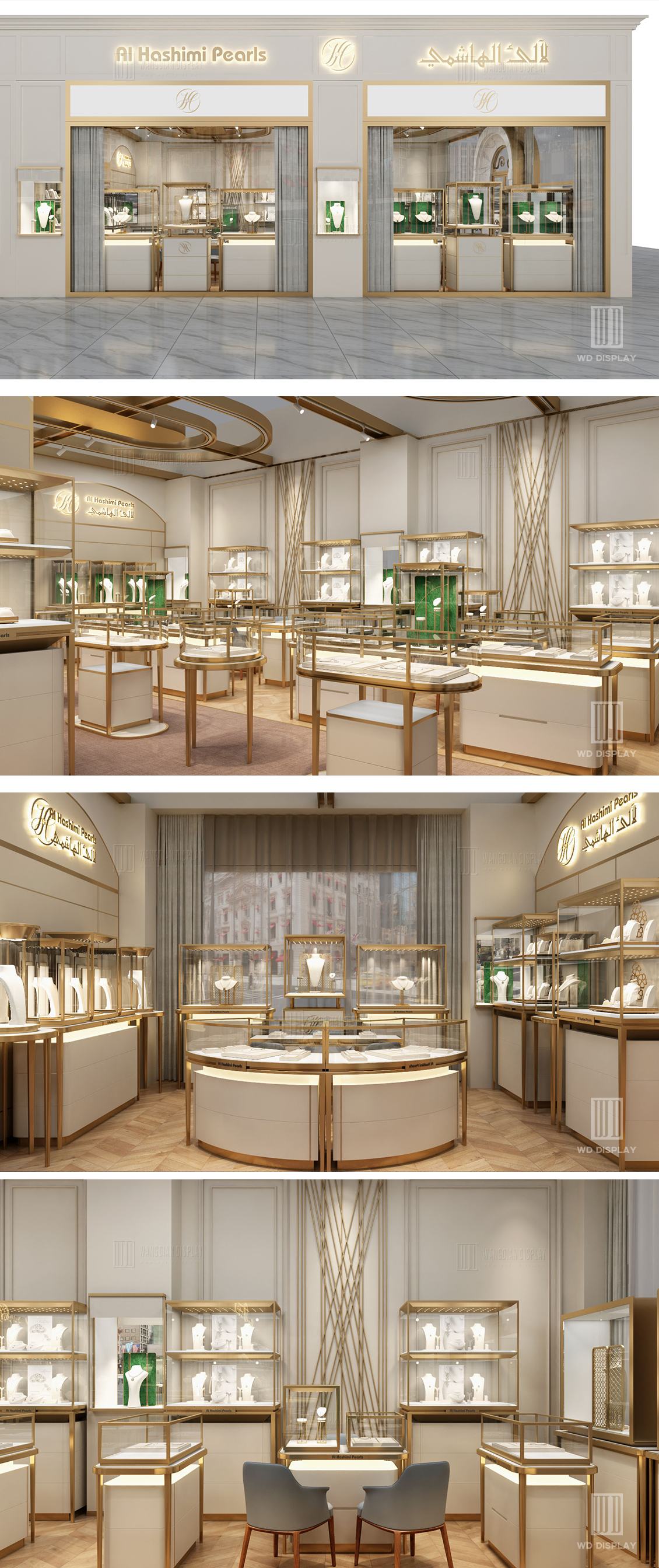 2024 High-End Jewelry Booth Design at Bahrain Jewelry Show (1)