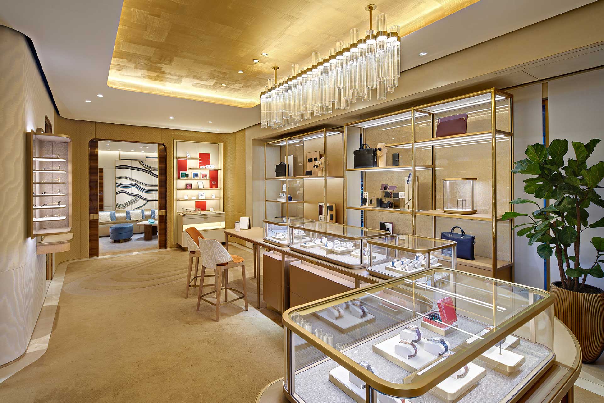 Cartier boutique store in Geneva redesigned and upgraded (17)